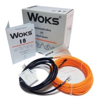 7,2 м2 Тонкий кабель під плитку Woks 18