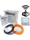 Wi-Fi Комплект кабельного теплого пола под плитку 13,6 м2 Woks 18